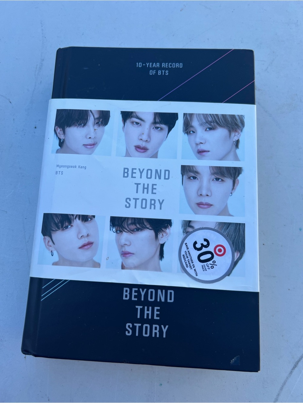 BTS "Beyond The Story" Hardcover Book - Black & White